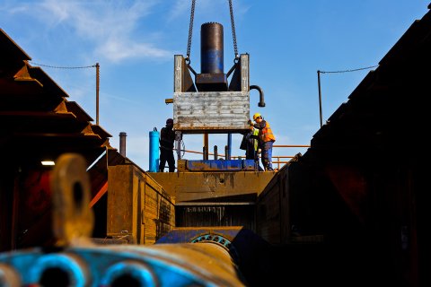 Generální oprava největších nůžek Metso Lindemann Ostrava; Generální oprava největších nůžek Metso Lindemann Ostrava